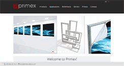 Desktop Screenshot of primex-interior.com